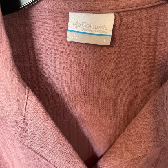 Columbia Mauve Button-Up Shirt - Picture 2 of 5